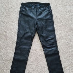 BCBG Faux Leather Pants